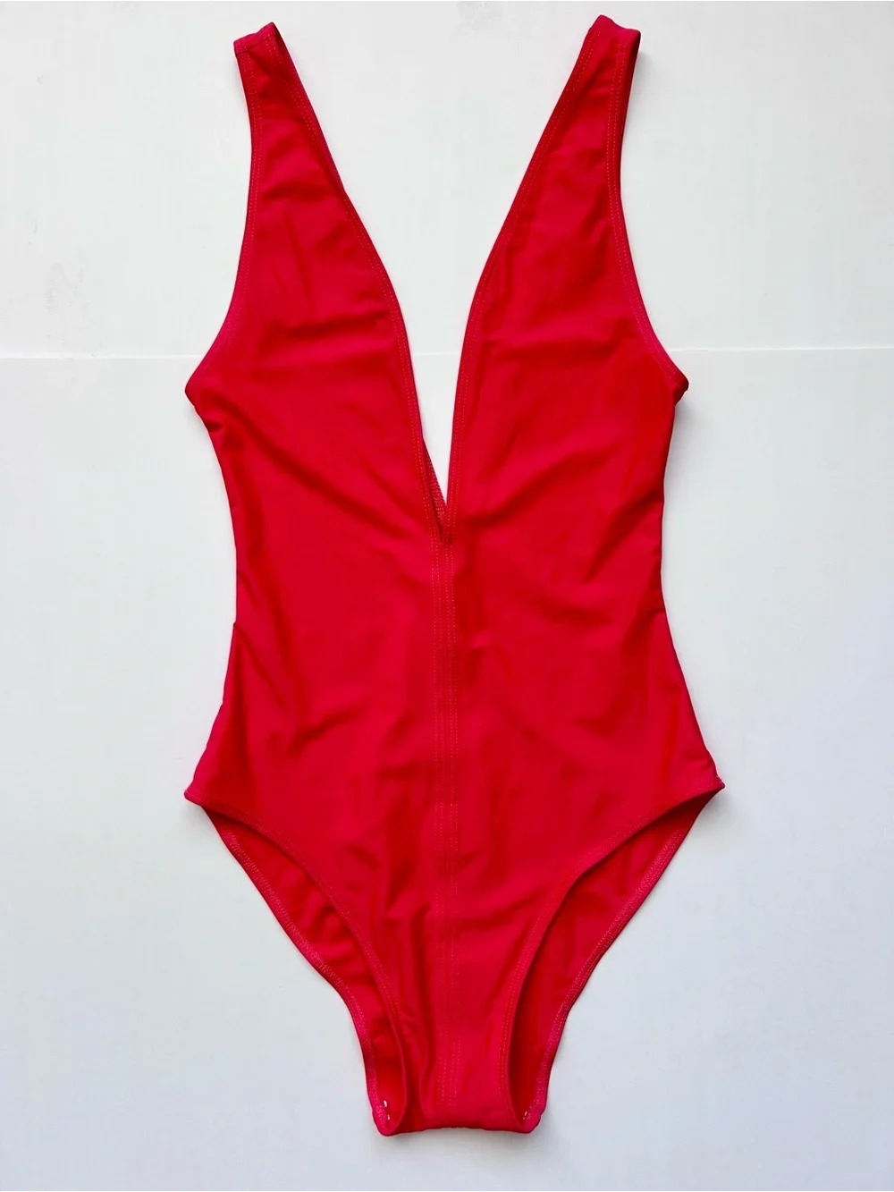 Reformation Riviera One Piece Red Onepiece Swimsuit Size XS